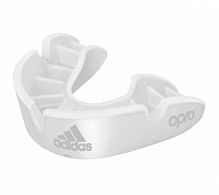Капа Adidas одночелюстная Opro Bronze Gen4 Self-Fit Mouthguard белая (р. Junior)